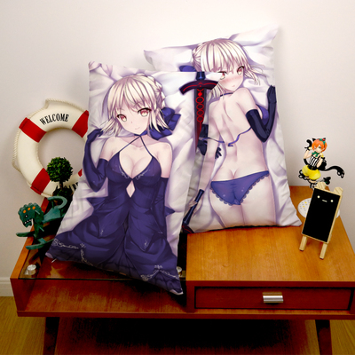 fatego 黑化saber 命运长夜 吾王 等身半身抱枕 枕套