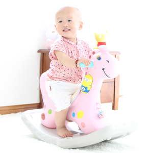 爱嘟嘟儿童音乐木马摇摇马1-6周岁礼物