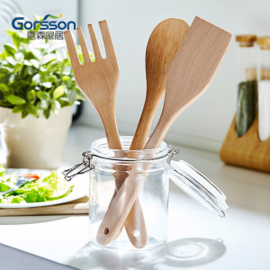 筷子勺子套装餐具三件套