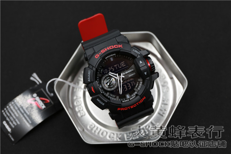 卡西欧ga400功能详解,卡西欧gba-400 新款casio卡西欧g-shock大表盘潮流运动男表ga-400hr