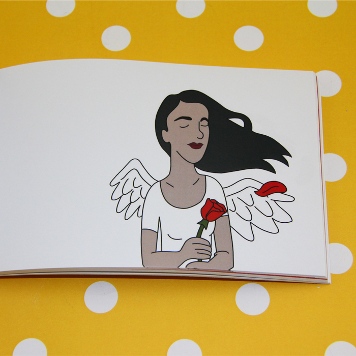 i love you女生表白神器 原创手翻书动画恋爱翻页书 创意告白礼物