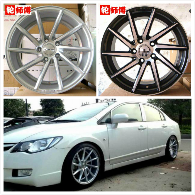 17寸18寸19寸cvt改装轮毂思域思铭杰德凌派思铂睿奥德赛雅阁索八