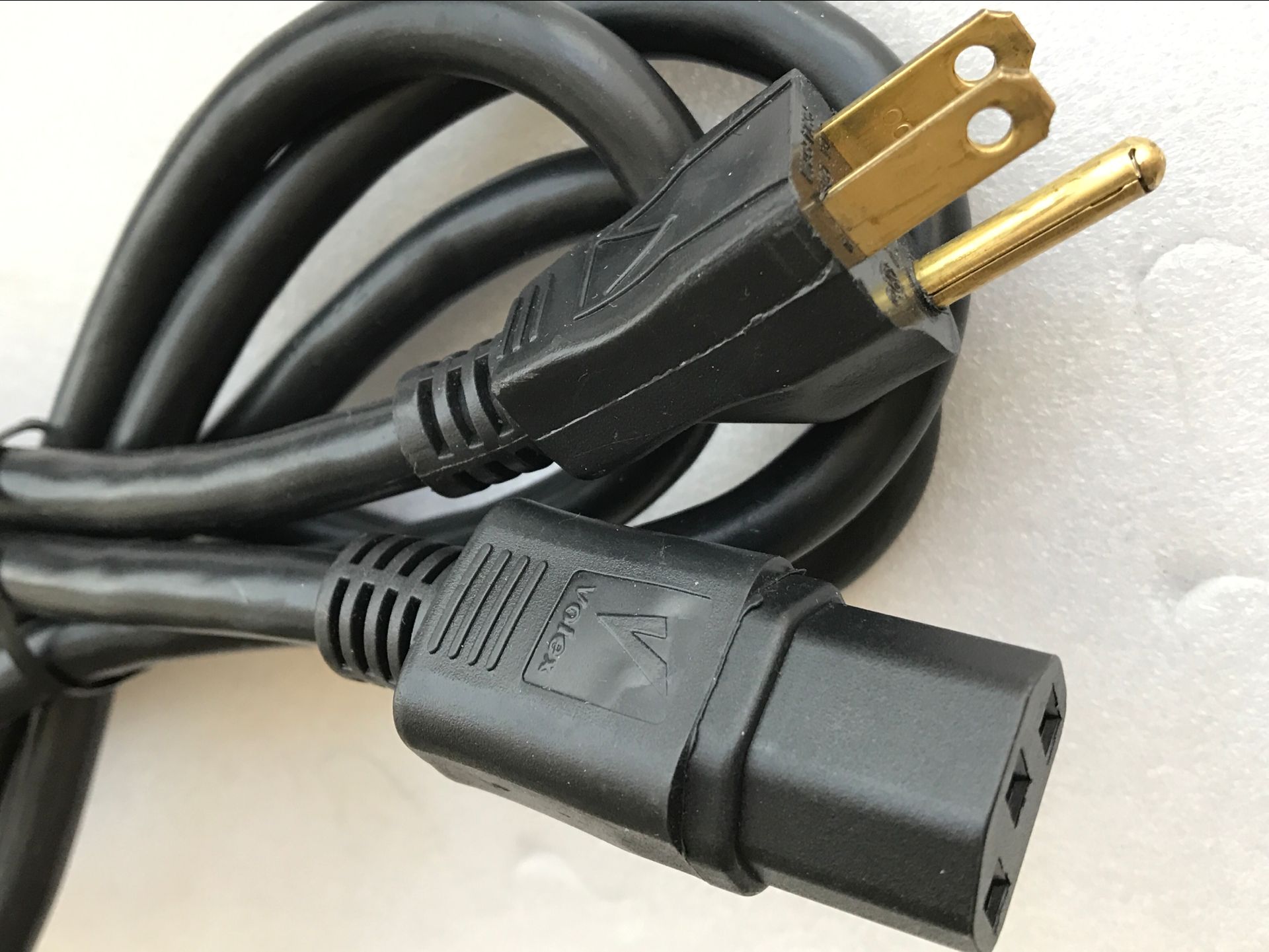 进口豪利仕 volex pc服务器专用电源线 电脑电源线 美标电源线