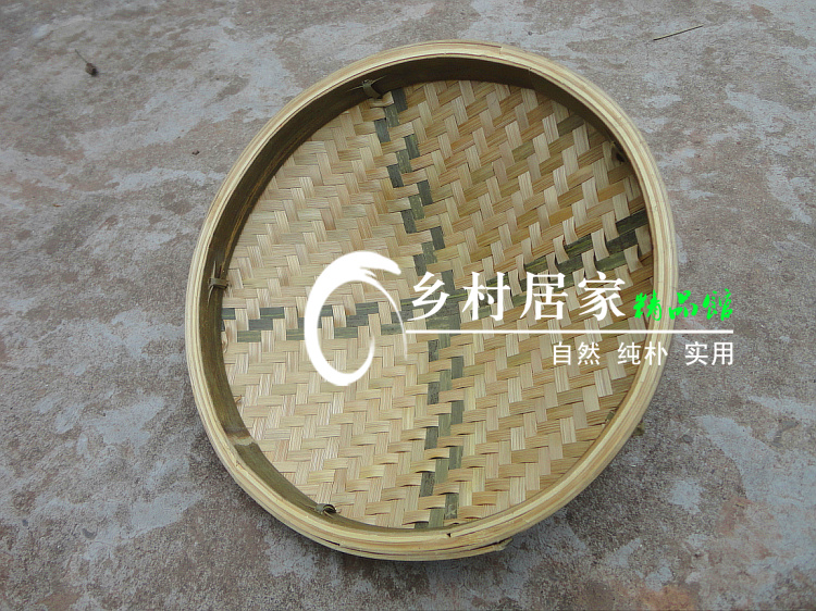 竹制品 全手工大锅盖柴火鸡专用锅盖锅盖 蒸盖 甑盖 竹盖子 竹编