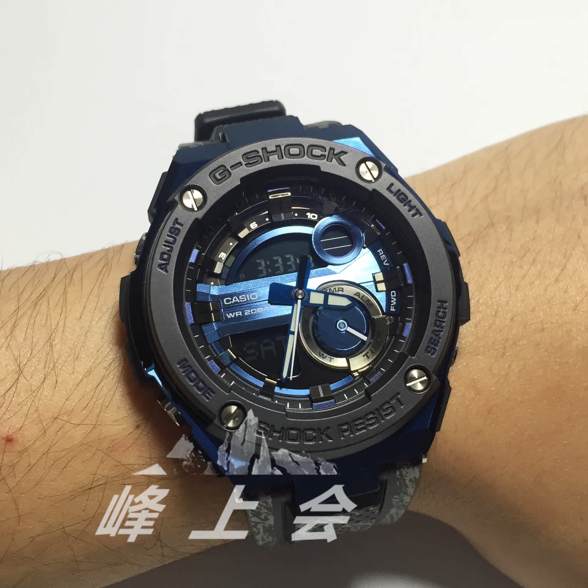 卡西欧 g-shock 手表男 gst-200cp 210d  210b -9a -1a -2a 男表