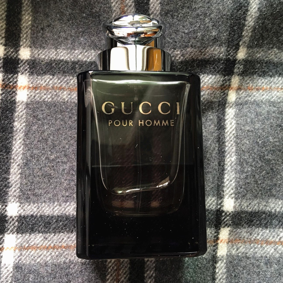 正品代购 gucci古驰 全新同名经典男士淡香水30/50/90ml 树木香调