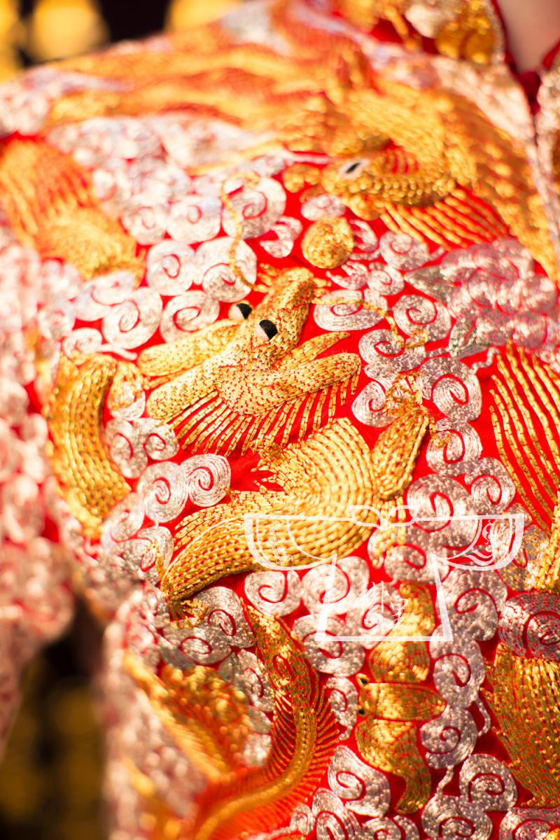 定制香港褂皇龙凤褂褂后全手工金银线中国古典中式新娘敬酒出门裙