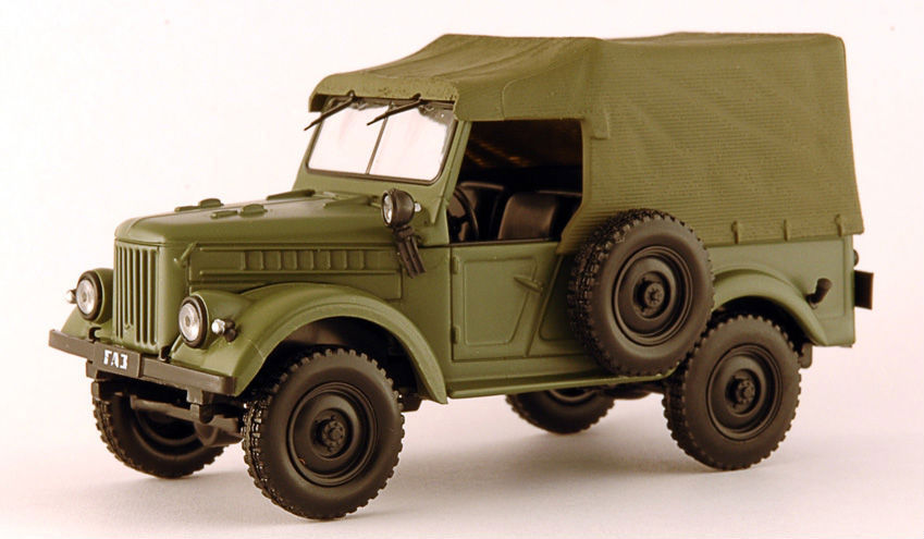 苏联嘎斯69敞篷 原厂 1:18 gaz-69 合金汽车模型  品