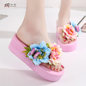 花朵沙滩鞋凉拖鞋