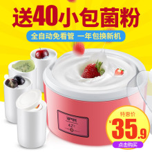 家用全自动迷你不锈钢陶瓷分杯 5自制酸奶机 家电 淘气熊