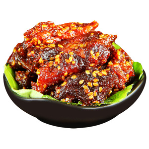 张飞爽辣牛肉干100gx3袋