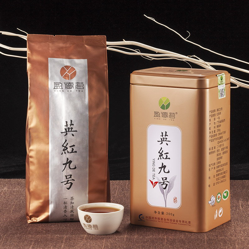 包邮盈徳茗英德红茶 正宗英红九号明前春茶蜜兰香功夫茶一级新鲜