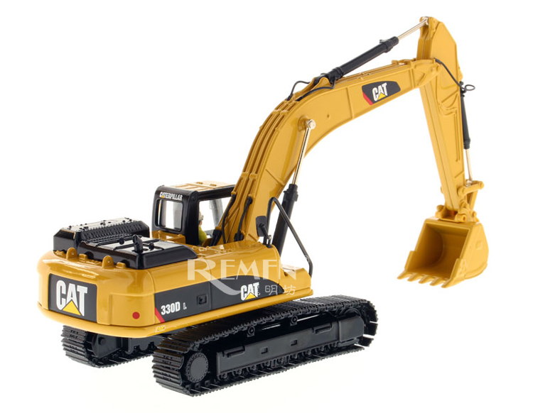 dm cat 330d l 卡特挖掘机合金挖机 55199 工程车模型
