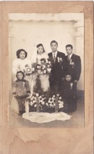 1953年婚礼老照片1枚