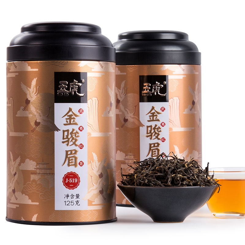金骏眉茶叶 红茶茶叶 头春原味 金骏眉散装 五虎金骏眉红茶 特级图片
