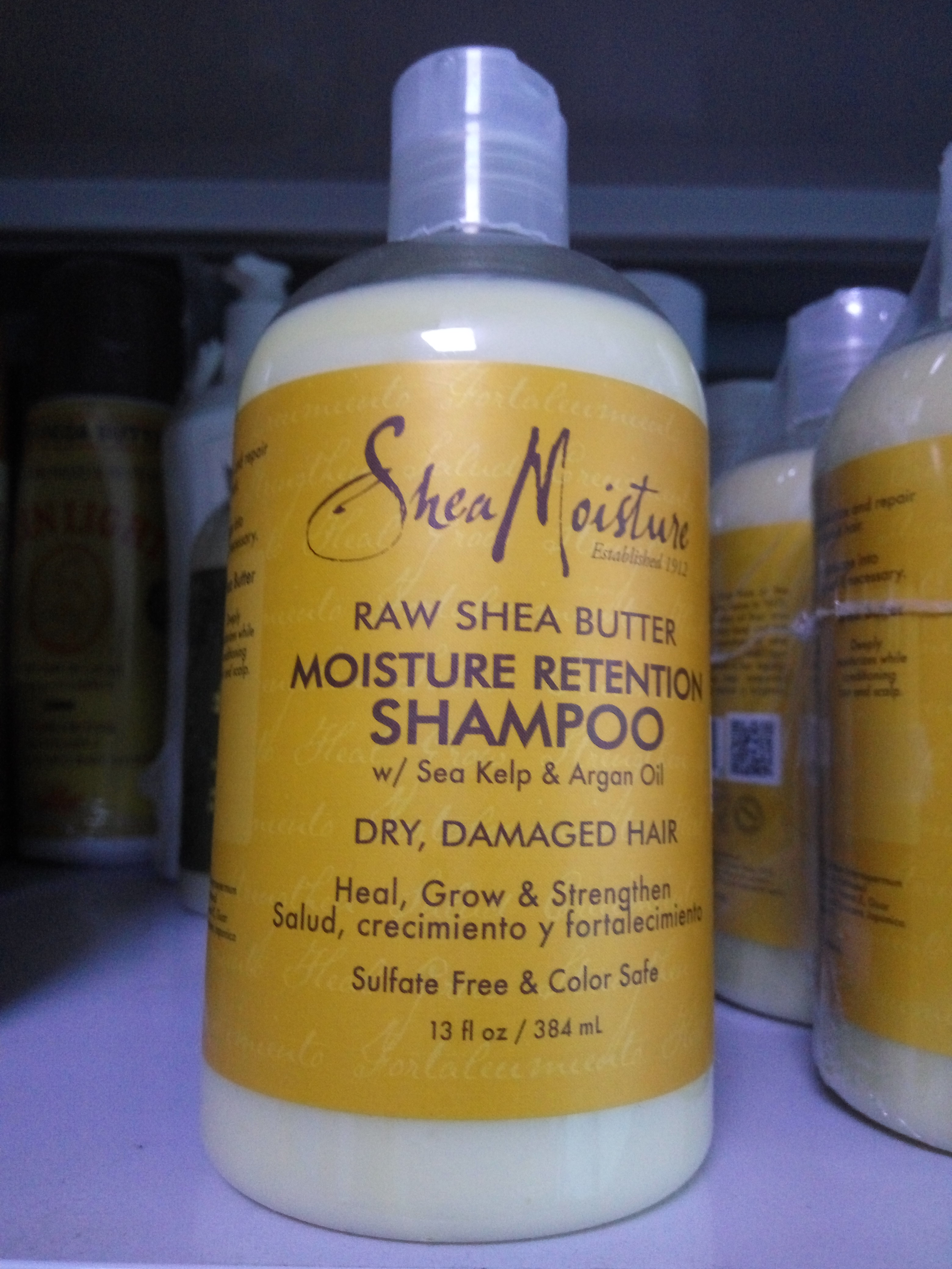 shea moisture raw shea butter moisture retention shampoo