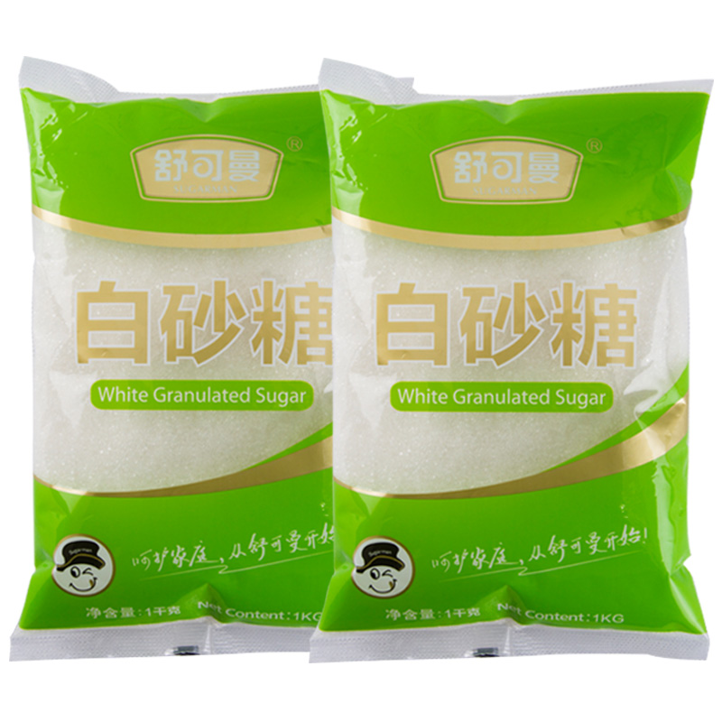 【天猫超市】sugarman/舒可曼一级白砂糖1000g*2包装白糖烹饪调味