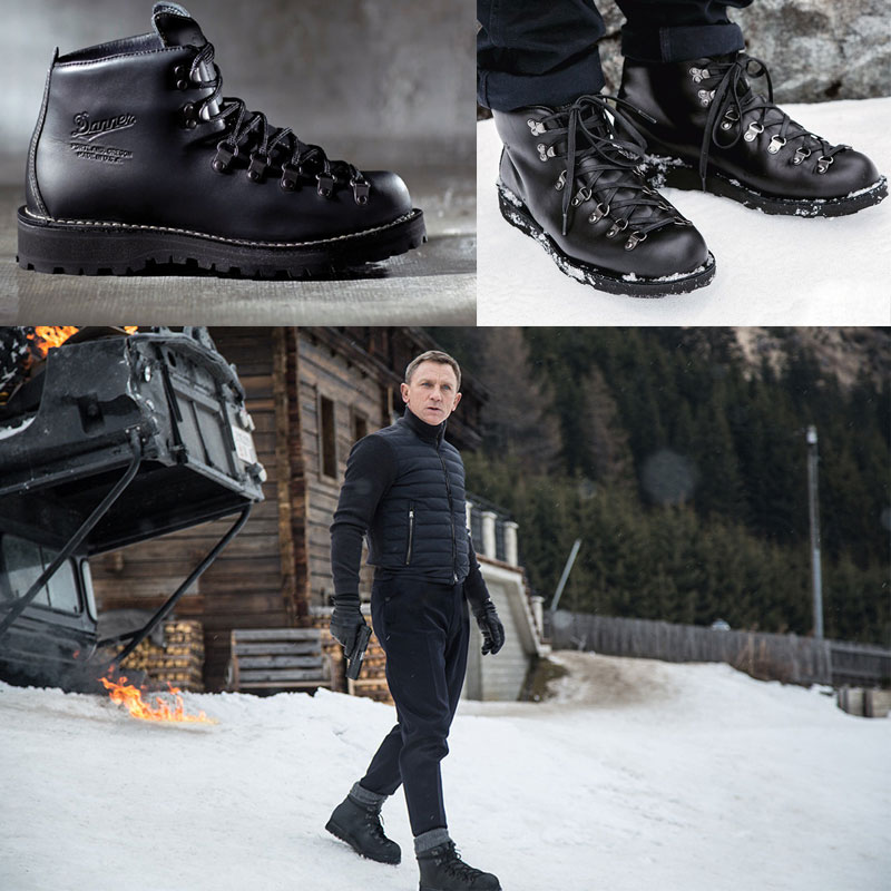 美国代购丹纳登山鞋danner mountain ii 007款山脉之光邦德款男靴