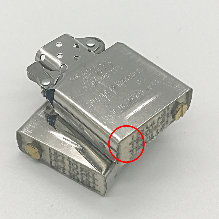 原装正品老年份全新zippo内胆 加油即用未换轮壳挑年份进口美国货