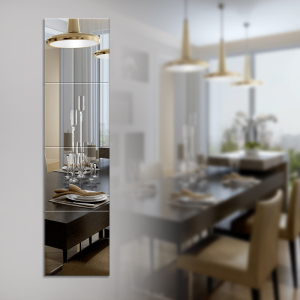 贴墙无框组合穿衣镜试衣镜