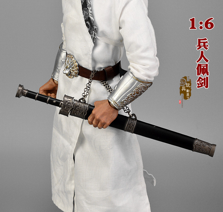 1:6古代兵器模型 三国演义名将黄忠铁背弓寒冰射手射日弓兵人配件