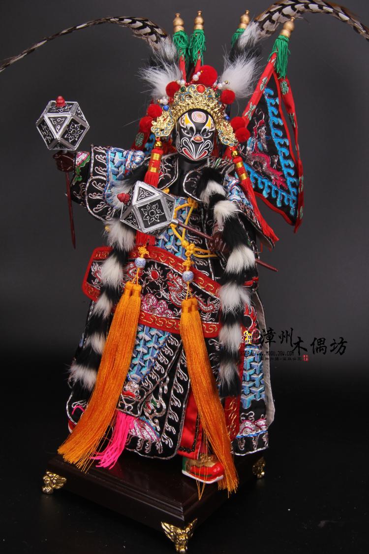 李元霸 布袋木偶 黄清辉大师作品 收藏珍品 国家非物质文化遗产