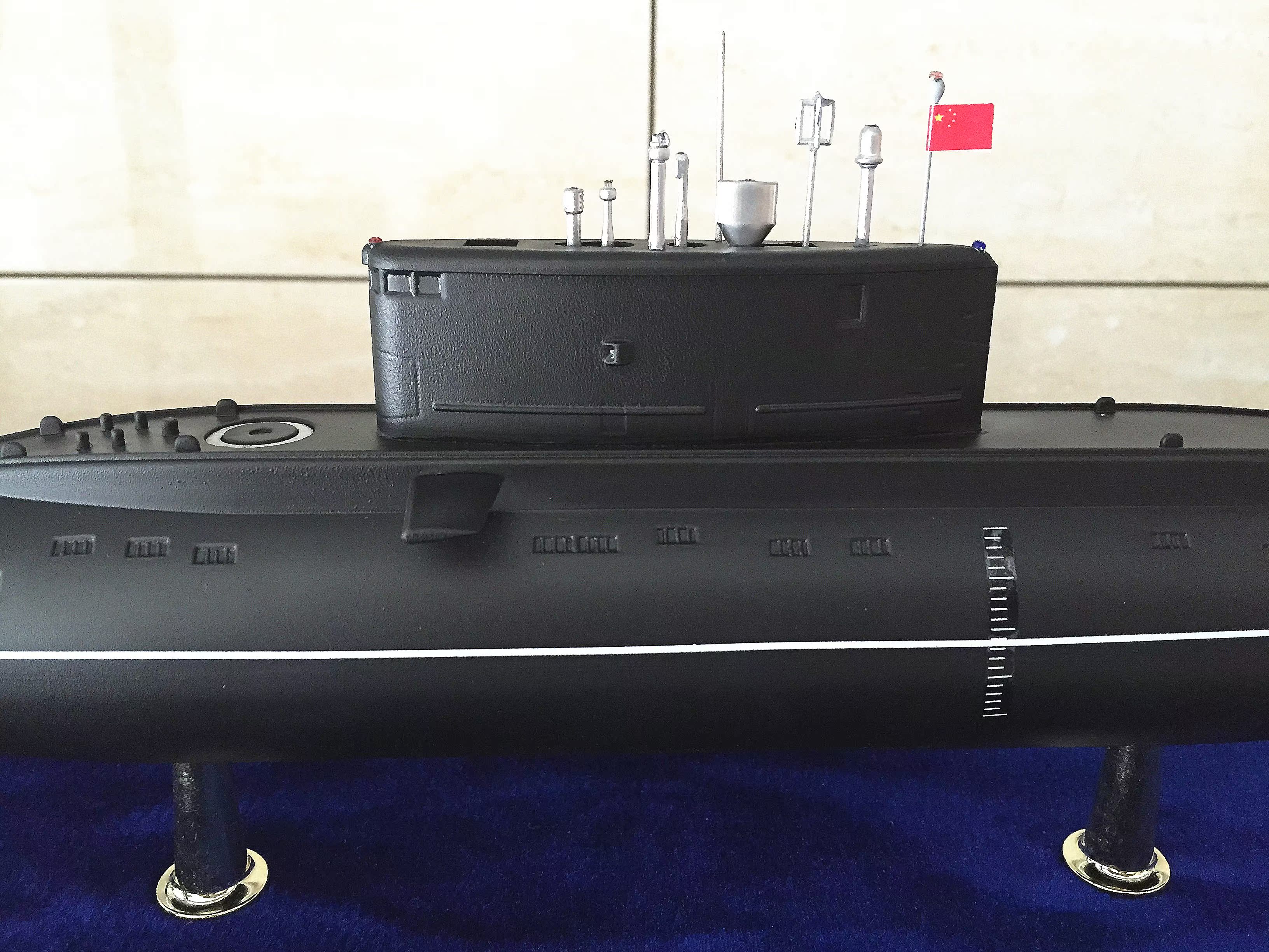 特价1:基洛级潜艇模型常规潜艇成品舰艇模型
