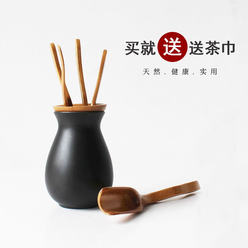 特价 实木竹制茶道六君子组合 茶针茶夹茶漏茶勺茶盘配件功夫茶具