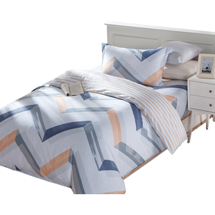 家纺 三件套韩版全棉儿童宿舍单人床单纯棉三件套 床上用品