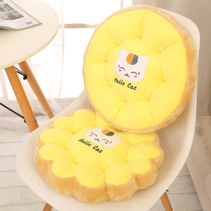 创意花朵圆形坐垫靠垫