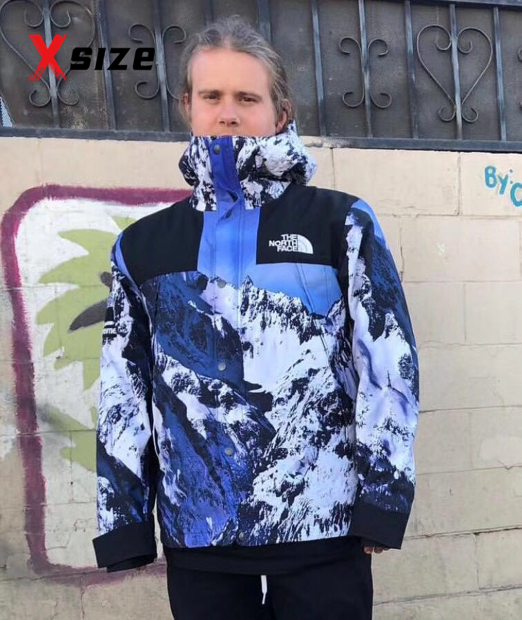 supreme the north face 联名17fw tnf 雪山冲锋衣 新款