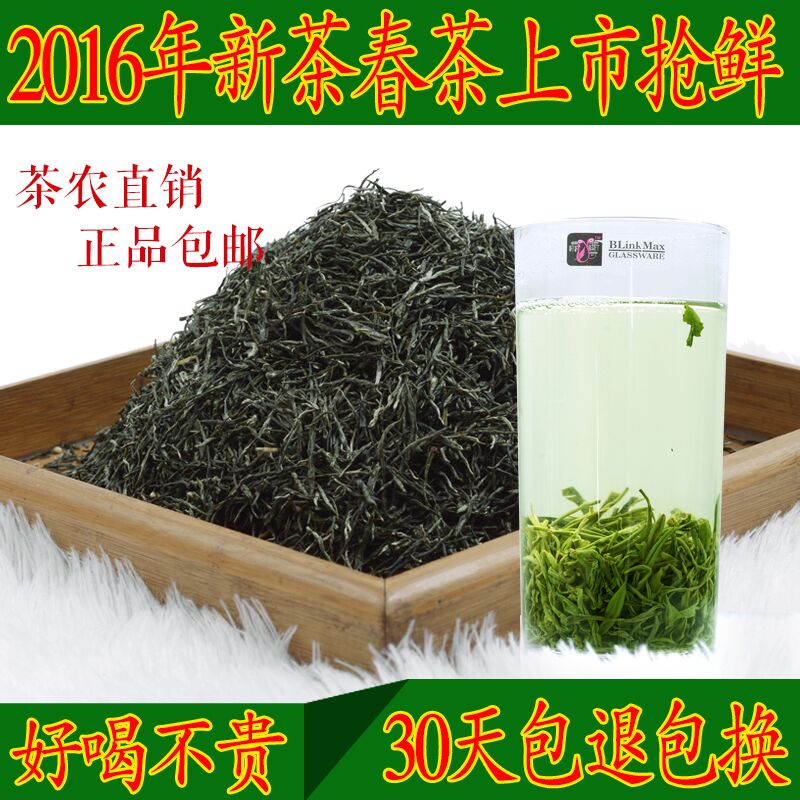 信阳毛尖2016新茶叶绿茶自产自销明前茶清香耐泡高山茶250克