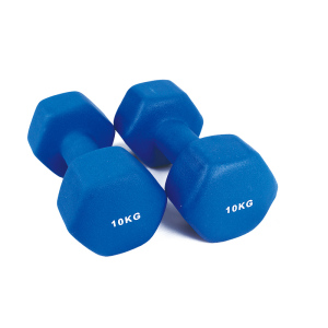 六角浸塑磨砂哑铃男