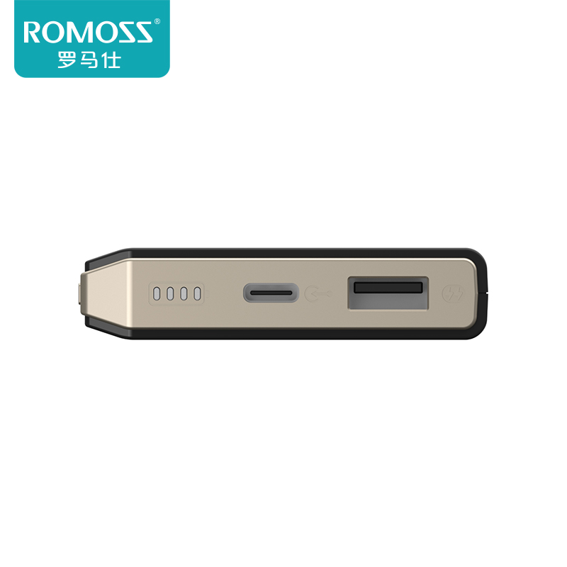 romoss/罗马仕type-c充电宝10000mah毫安手机通用移动