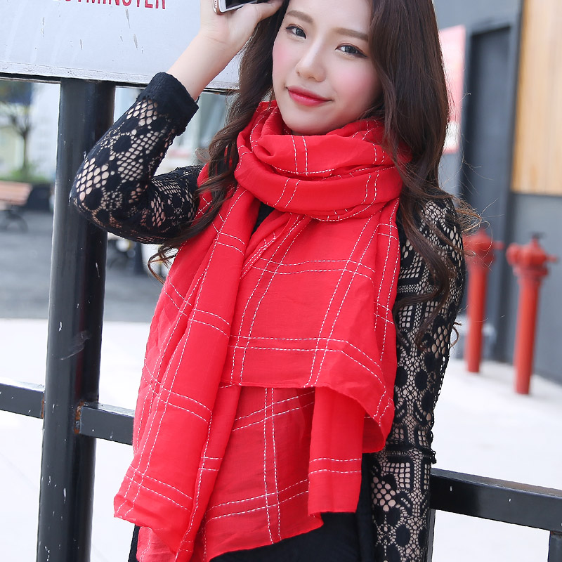 正品[大披肩]大披肩围巾的围法评测 沙滩纱巾大