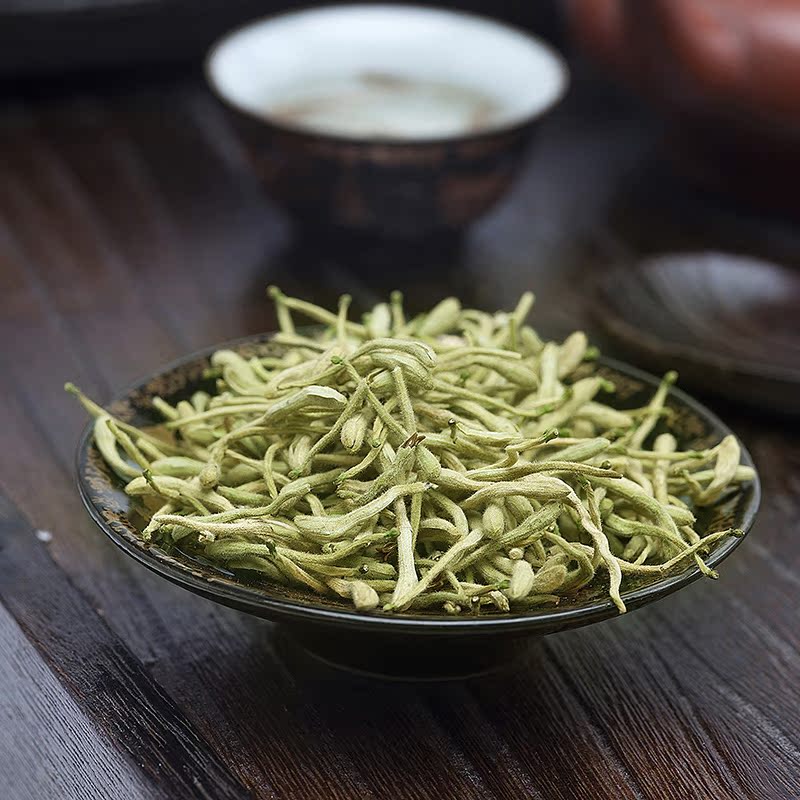 退伍老兵_ 精选金银花 野生花草茶金银花 金银花茶 50g
