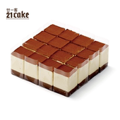 巧克力慕斯甜品生日蛋糕杭州深圳广州 黑白巧克力慕斯 21cake21客