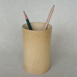 竹筒 毛竹筒笔筒 个性笔筒 去青笔筒 环保笔筒 直径10-12厘米