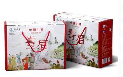 绿雪芽 特级寿眉 白茶500g礼盒 福鼎白茶