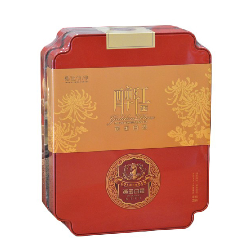 醒世筠连红茶黄金白露醉红之缤菊 川红工夫红茶 红茶盒包邮208克