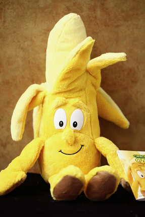 Big Headz 香蕉超人先生毛绒玩具