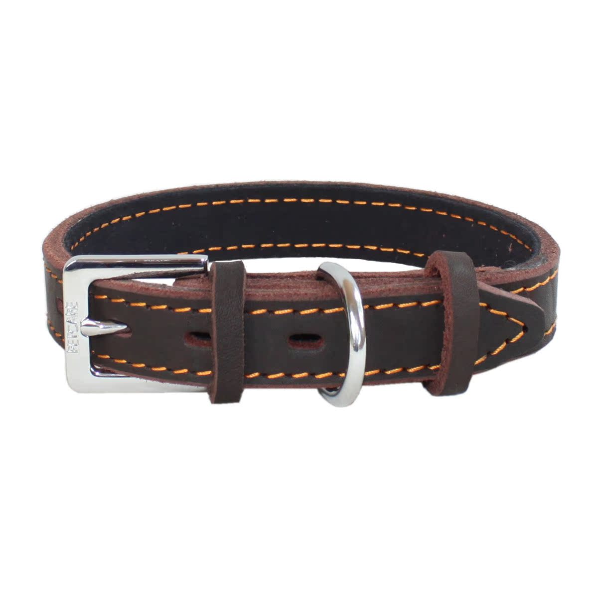 狗链狗绳套装 复古项圈扣头 铜扣牵引绳 宠物牵