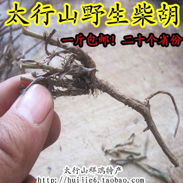 一斤/包邮 深山区野生北柴胡 柴胡段 500克人工挖取切断