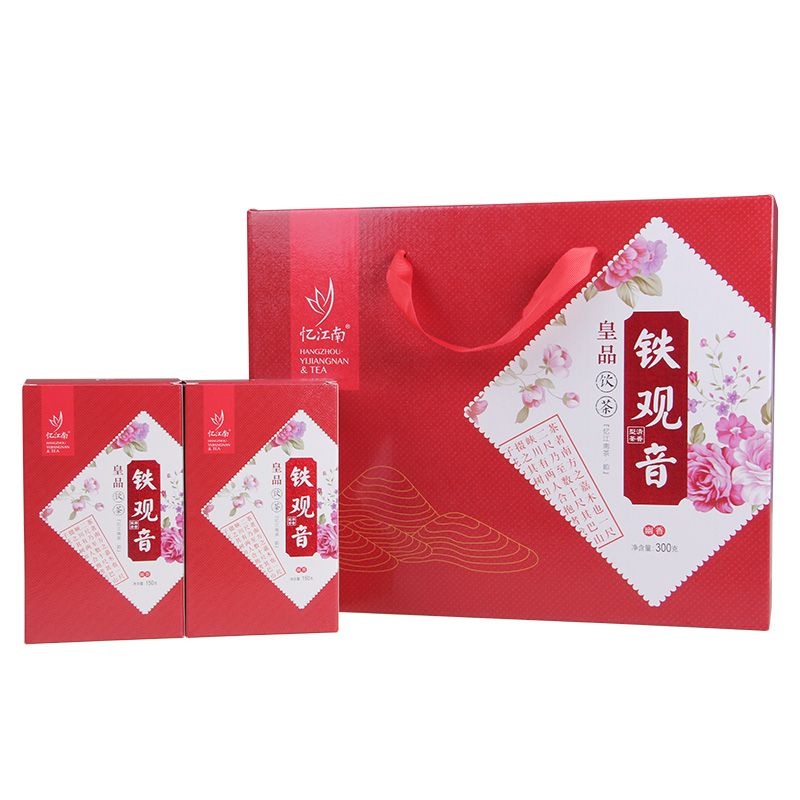 忆江南茶叶 福建安溪铁观音 皇品铁观音茶叶 清香型 铁观音 礼盒