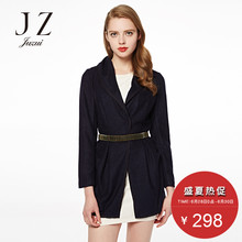 时尚 中长大衣 简约随性羊毛薄款 专柜2016秋款 JZ玖姿集市店女装