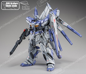 d&m 万代模型 mg 真红闪电尊尼 扎古2 代工改造旧化涂装喷漆成品
