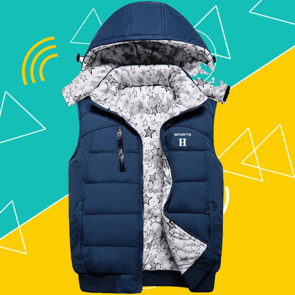 热销运动<em>马甲</em> <em>羽绒</em>背心<em>外穿</em>潮男士 <em>马甲</em>秋冬季