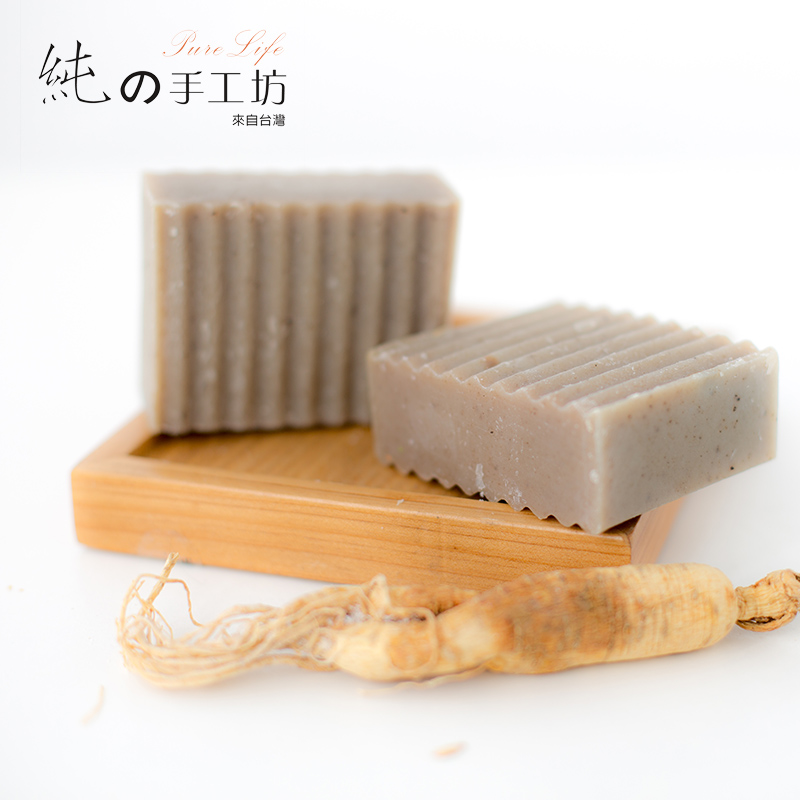 純の手纯手 苦茶何首乌护发洗发手工皂120g 黑发亮发防分叉 包邮