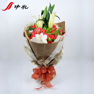 上海鲜花速递杨浦东长宁普陀徐汇区宝山闵行松江奉贤花店生日送花