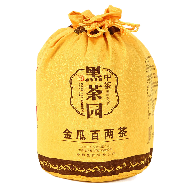 中茶黑茶园 安化黑茶 千两茶 高级黑毛茶 收藏版 金瓜百两3625g
